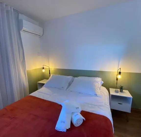 Flat Lake Side Decoração Retrô