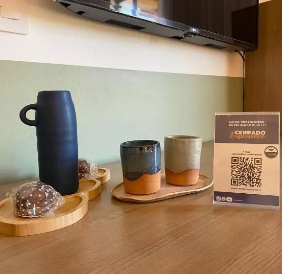 Flat Lake Side Decoração Retrô