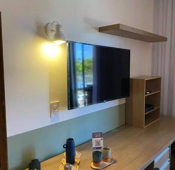 Flat Lake Side Decoração Retrô