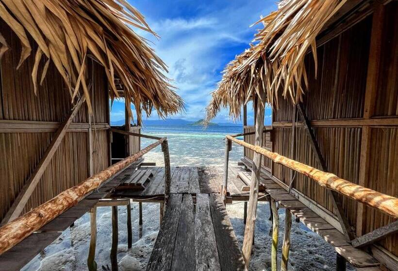 בית מלון כפרי Tamaku House Reef Raja Ampat