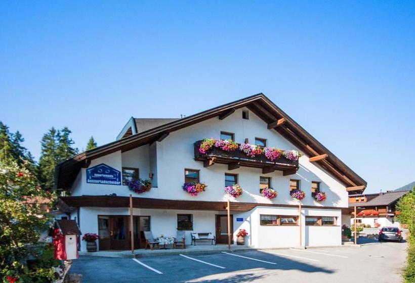 ホテル Appartements Ausserladscheider