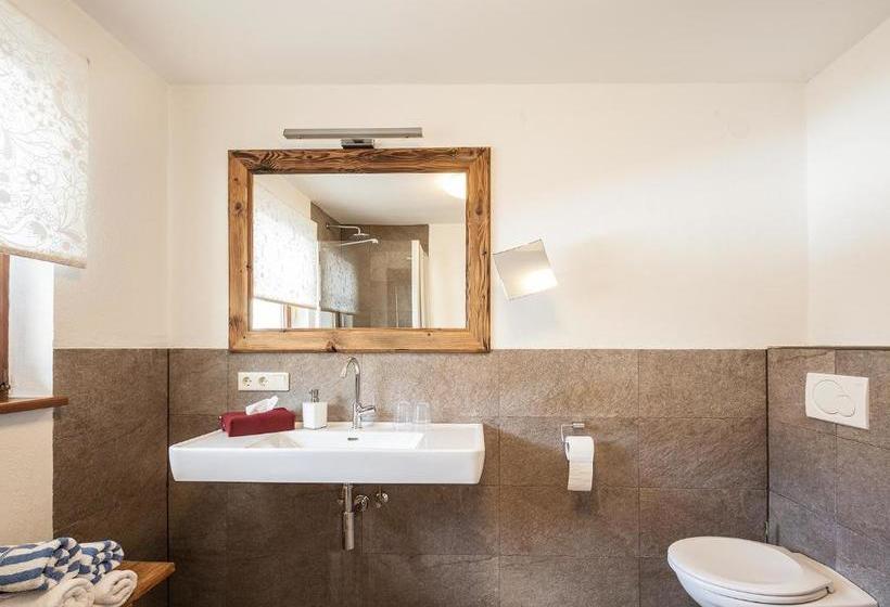 ホテル Appartements Ausserladscheider