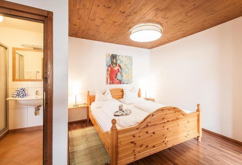 ホテル Appartements Ausserladscheider