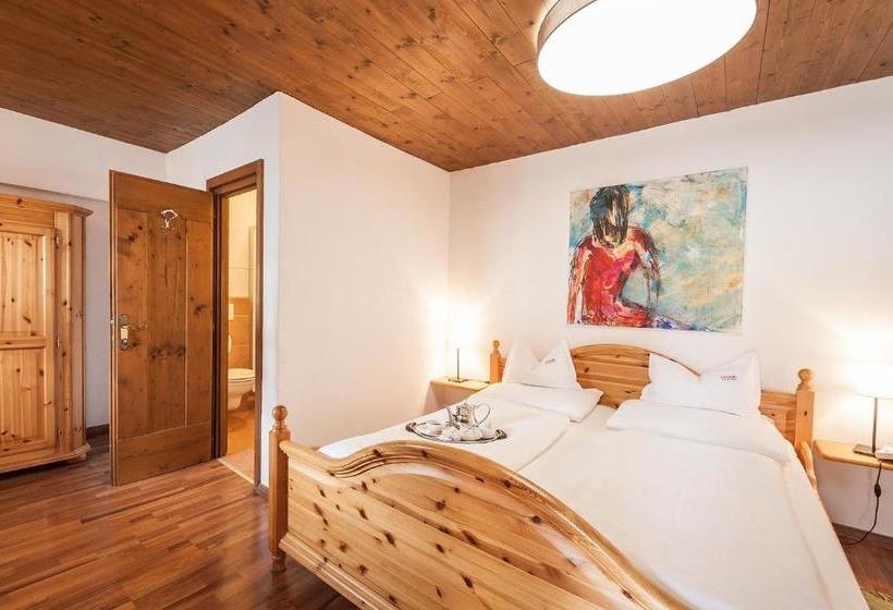 ホテル Appartements Ausserladscheider