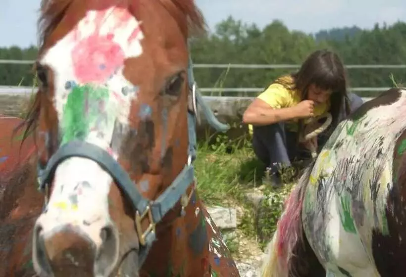 ホテル Espi Stables Ferienhof Esterhammer