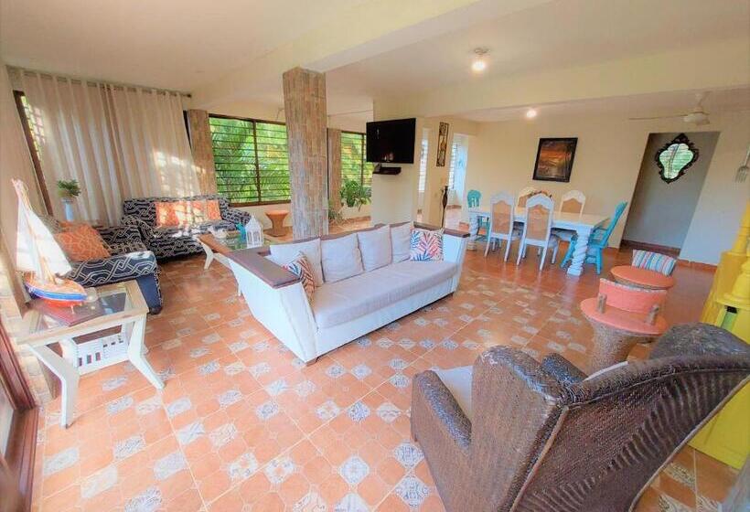 تختخواب و صبحانه Complejo Villa Las Palmeras Piscina, Billar, Jardín, Bbq @drvacationsrental