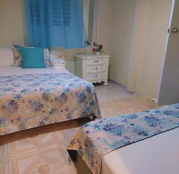 تختخواب و صبحانه Complejo Villa Las Palmeras Piscina, Billar, Jardín, Bbq @drvacationsrental