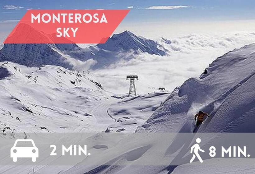 5 Minutes From Monterosa Ski, Small Cottage