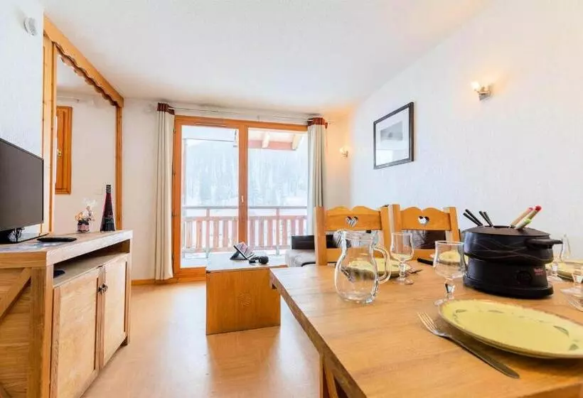 Résidence Le Parc Des Airelles   Appartement 2 Pièces Coin Montagne 6 Per 344