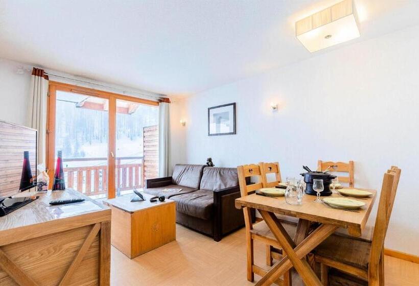 Résidence Le Parc Des Airelles   Appartement 2 Pièces Coin Montagne 6 Per 344