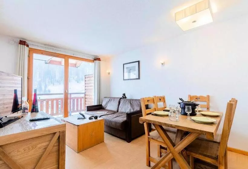 Résidence Le Parc Des Airelles   Appartement 2 Pièces Coin Montagne 6 Per 344
