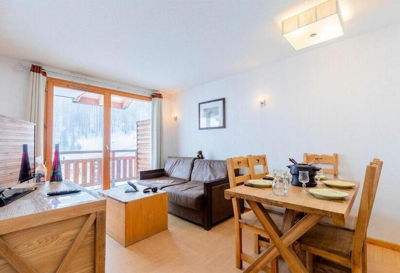 Résidence Le Parc Des Airelles   Appartement 2 Pièces Coin Montagne 6 Per 344