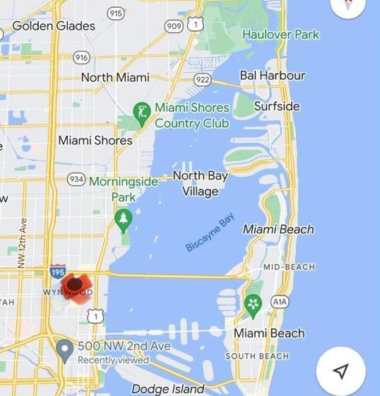 פנסיון Nice 2 Twin Bedroom   Best Central Location In Miami   Luggage Storage, Parking And Laundry For Free