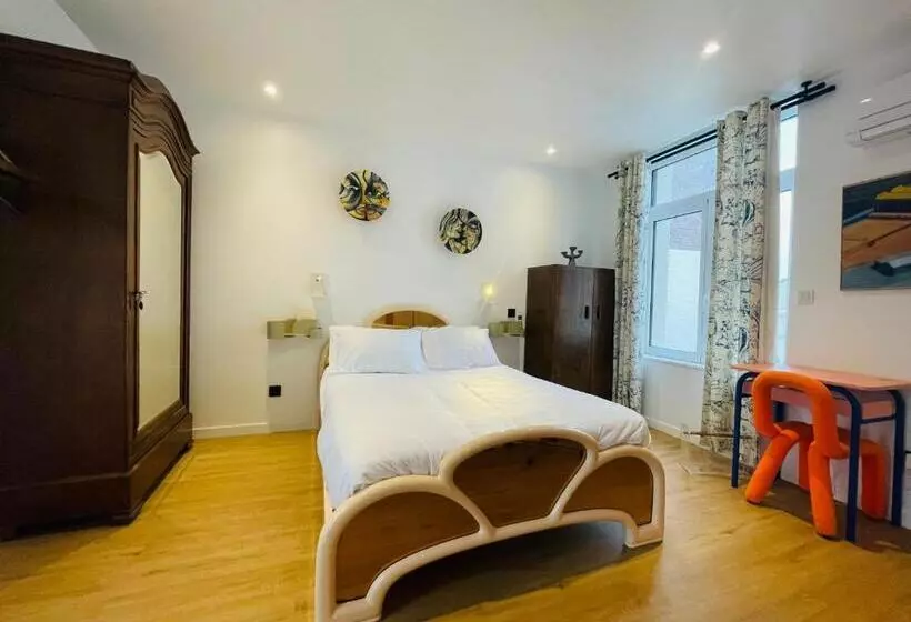 ベッドアンドブレックファースト Chambres Doubles   Proximité Lille