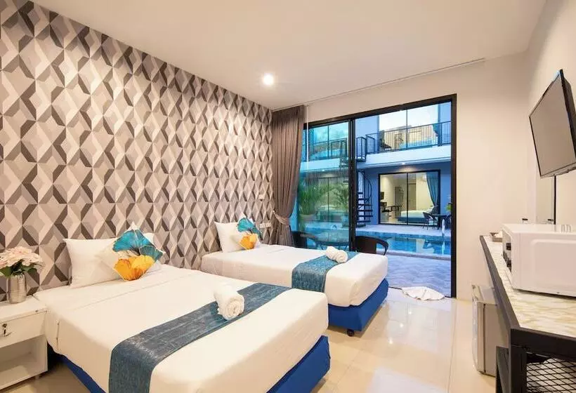 Hotelli Chanakarn Pool Access Rawai