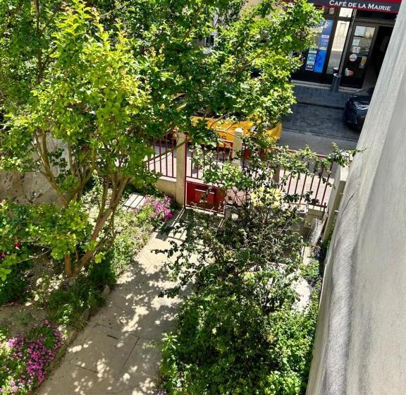 هاستل Chambre 12m2 Vue Jardin Centre Ville Massy