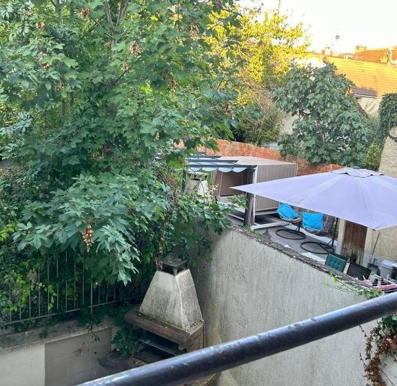 هاستل Chambre 12m2 Vue Jardin Centre Ville Massy