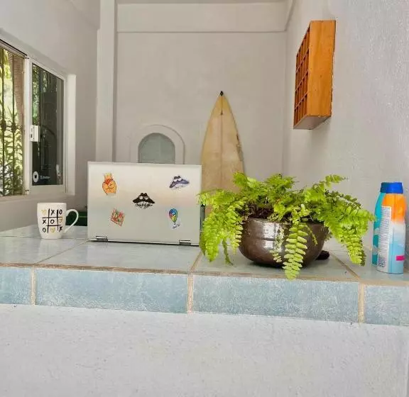 ユースホステル Single Fin Suites & Rooms La Punta Zicatela