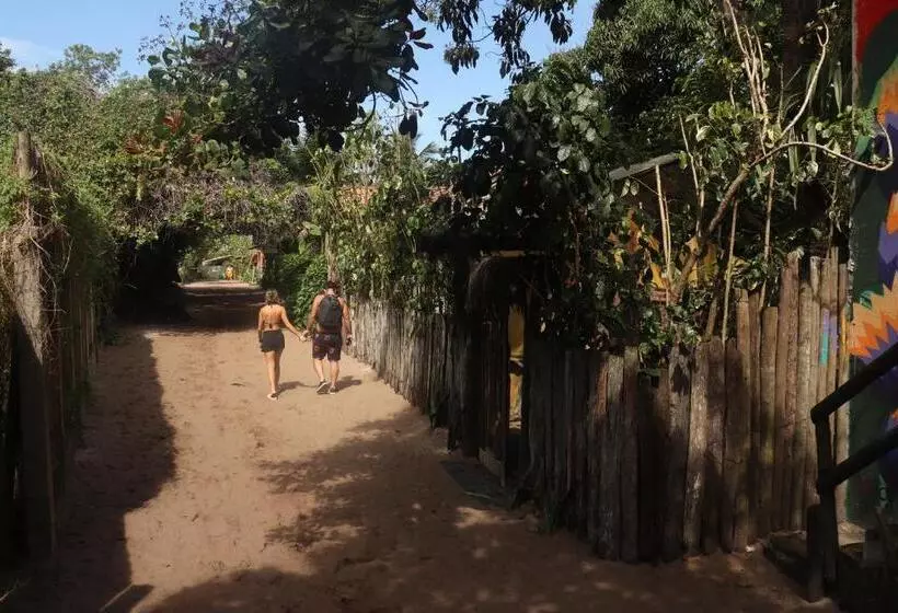 ユースホステル Casa Praiô Caraíva