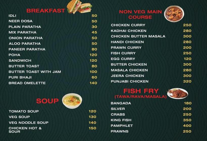 استراحتگاه Oceanic Stay And Restaurant Gokarna