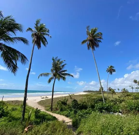ユースホステル Suítes A 15 Metros Da Praia