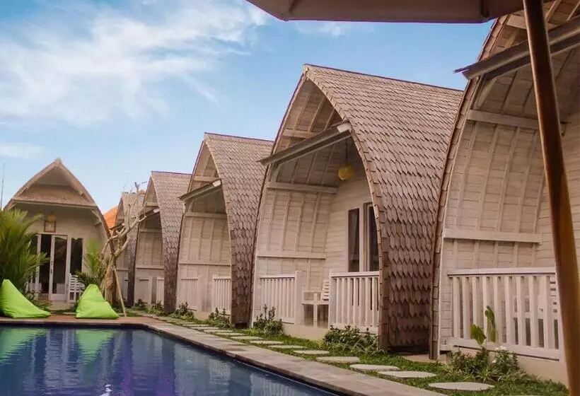 Retkeilymaja Kj Klumpu Wooden Style Guest House At Canggu