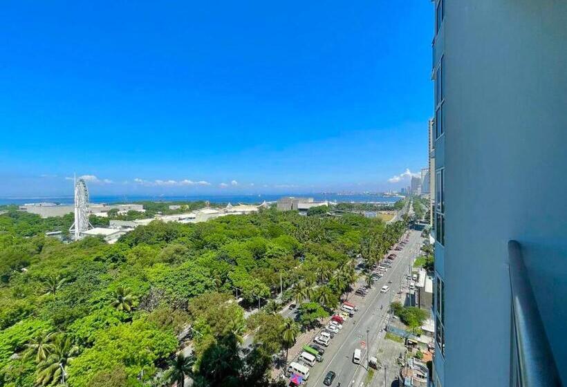 1br Deluxe At Breeze Residences Manila Bay Sunset View Near Moa