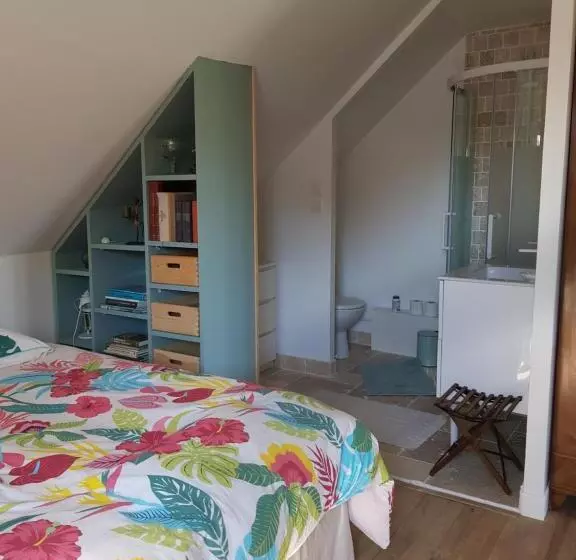 Aamiaismajoitus (B&B) Chambre Double Dans Longère
