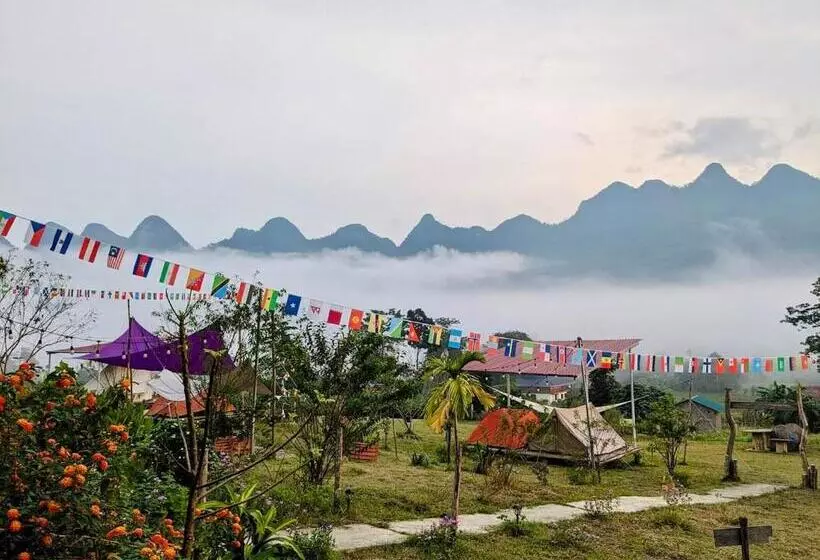 تختخواب و صبحانه Wind Hill Homestay Hà Giang  đồi Gió Homestay