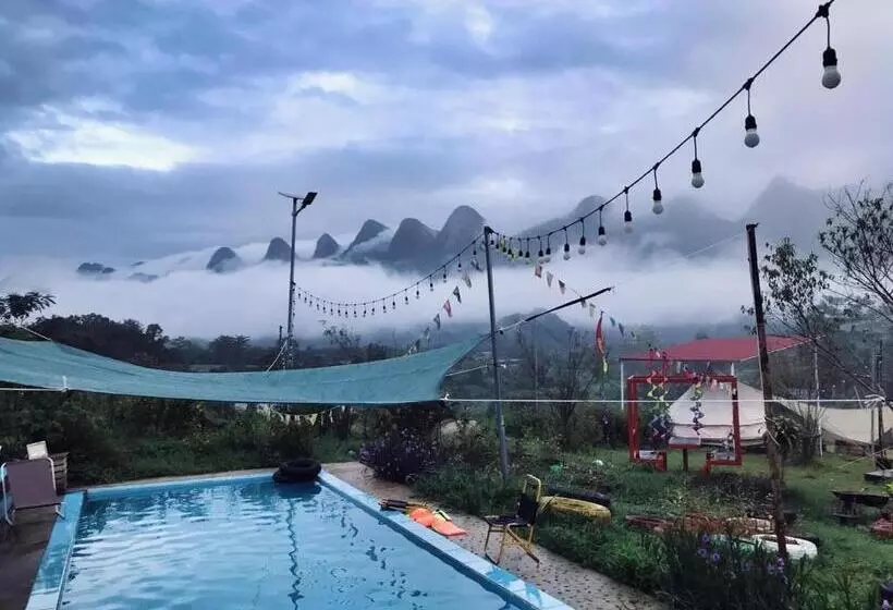 تختخواب و صبحانه Wind Hill Homestay Hà Giang  đồi Gió Homestay