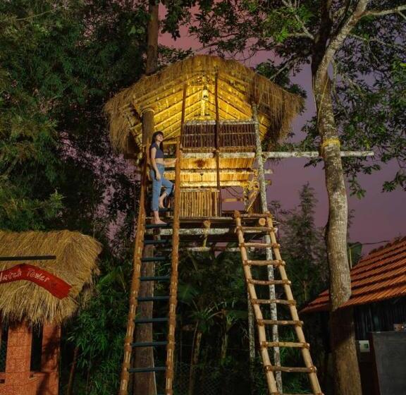 בית מלון כפרי Wayanad Kuruva Isles Jungle Resort