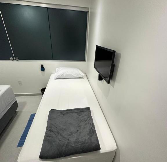 هتل Quarto Privativo Com Banheiro Compartilhado Em Pousada Recém Construída,a 500mts Do Pátio Do Forró