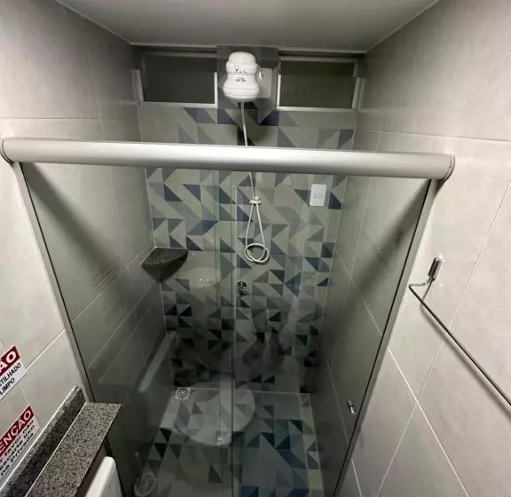 Hotelli Quarto Privativo Com Banheiro Compartilhado Em Pousada Recém Construída,a 500mts Do Pátio Do Forró