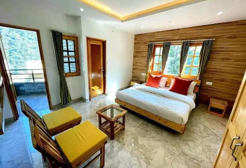 Hotelli Beas River Cottage, Manali   #riverside # Private Parking # Scenic River & Mountain View # Open Cafe