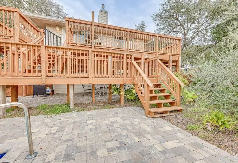 Canal Front St Augustine Home W/ Dock & Pool!