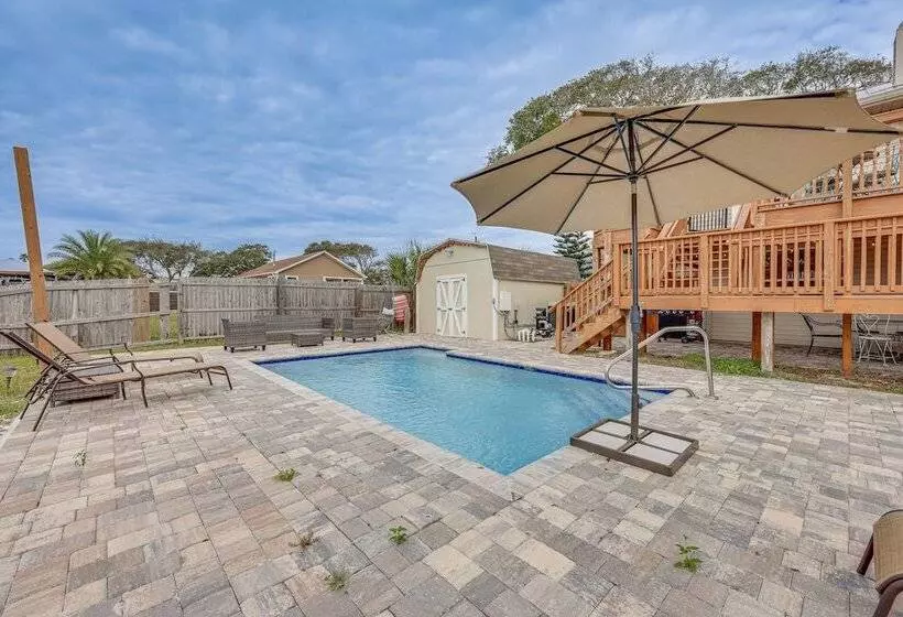 Canal Front St Augustine Home W/ Dock & Pool!