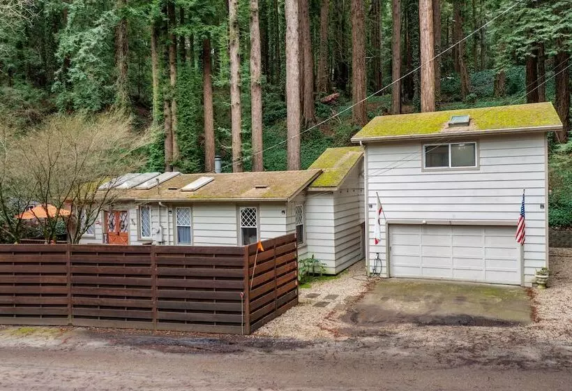 Pacific Coast Redwoods Cabin For Family