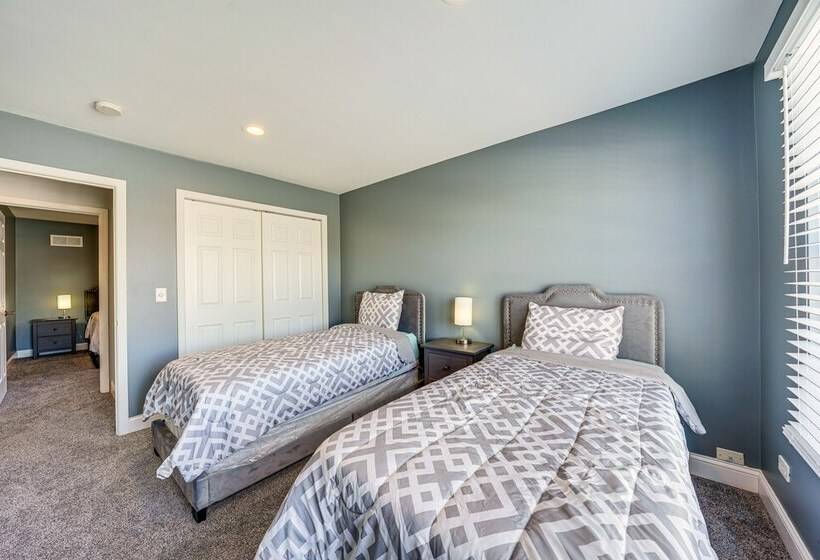 Plainfield Home W/ Game Room Near Harrahs Casino!