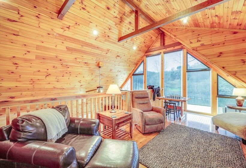 Waterfront Watauga Lake Home W/ Private Dock!