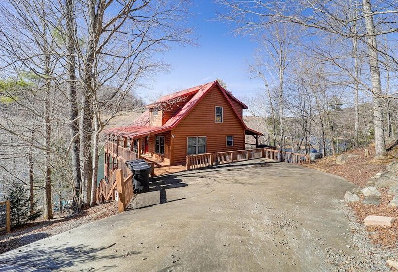 Waterfront Watauga Lake Home W/ Private Dock!