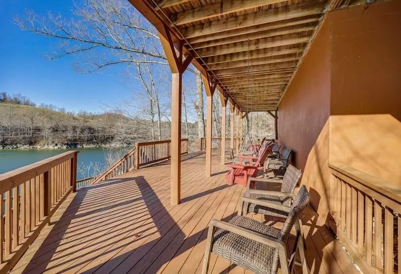 Waterfront Watauga Lake Home W/ Private Dock!