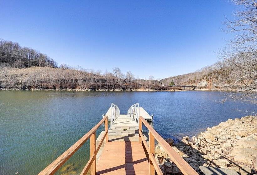 Waterfront Watauga Lake Home W/ Private Dock!