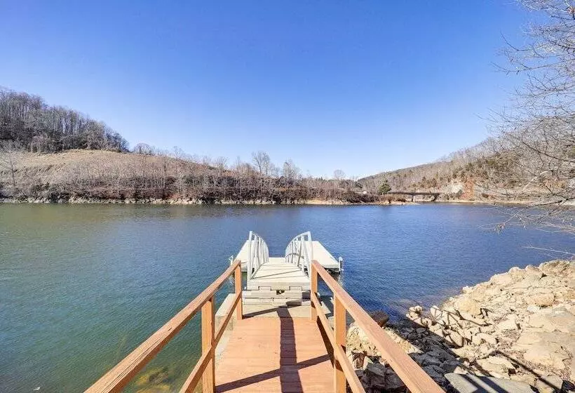 Waterfront Watauga Lake Home W/ Private Dock!