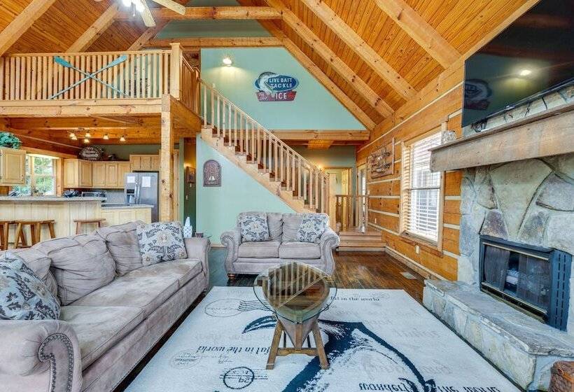 Cherokee Lake Cabin W/ Deck & Kayaks!