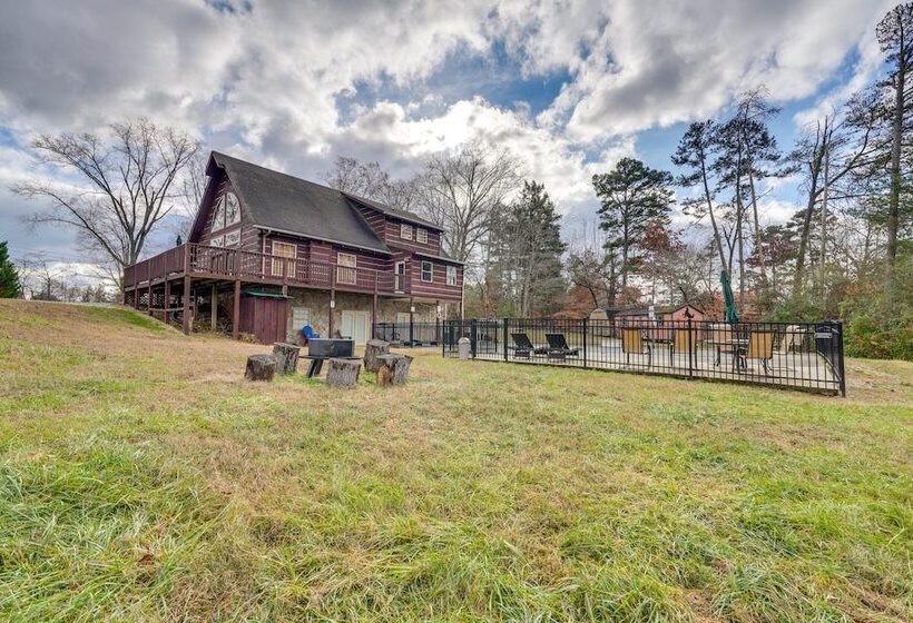 Cherokee Lake Cabin W/ Deck & Kayaks!