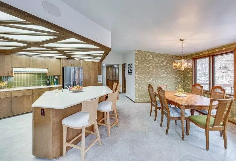 Eclectic Hubertus Home W/ Game Room & Fire Pit!