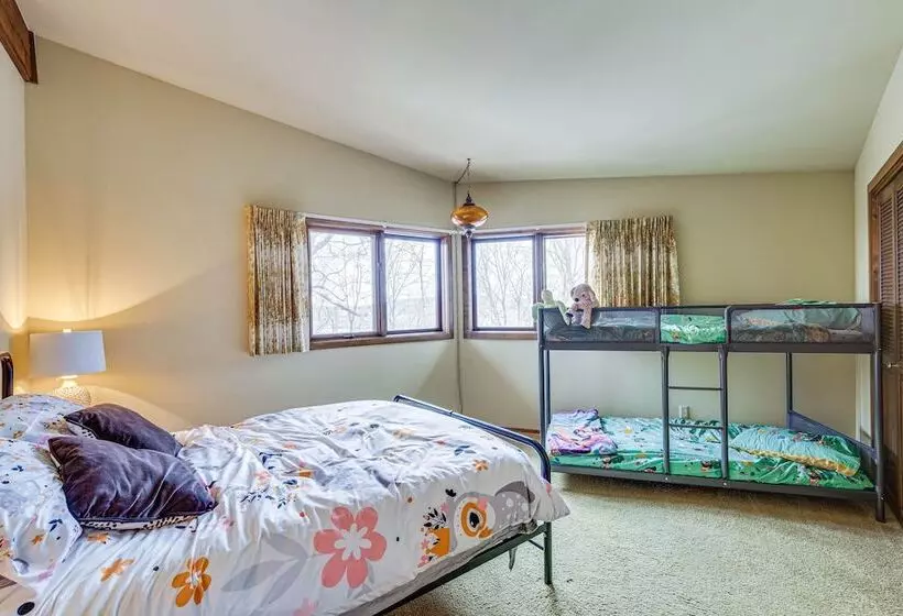 Eclectic Hubertus Home W/ Game Room & Fire Pit!