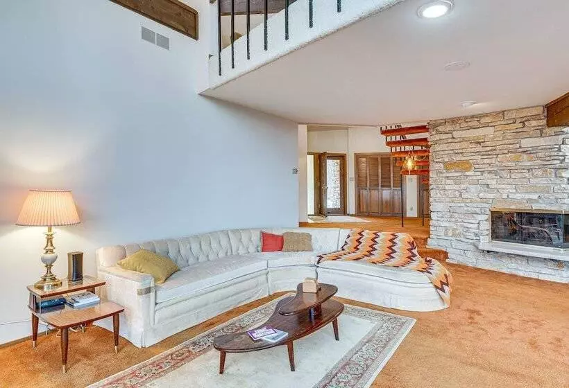 Eclectic Hubertus Home W/ Game Room & Fire Pit!