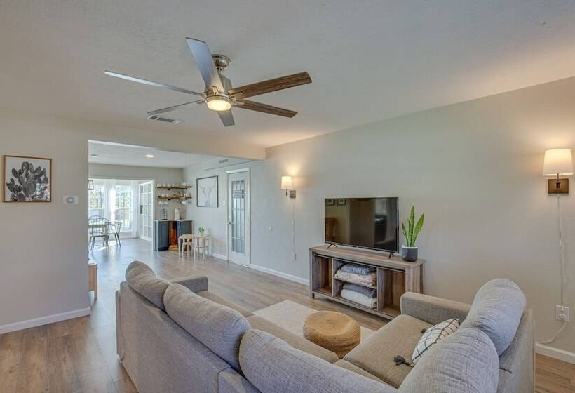 Game Room & Fire Pit: Family Friendly Aubrey Home