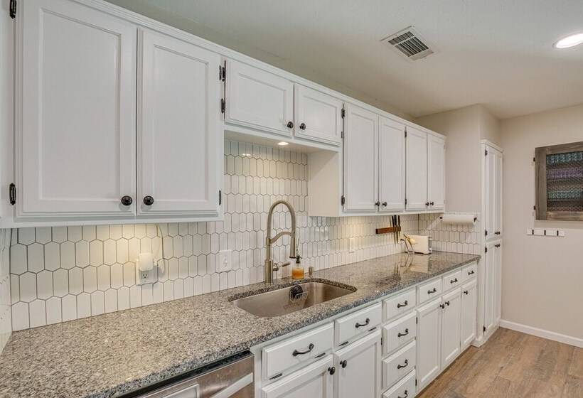 Game Room & Fire Pit: Family Friendly Aubrey Home